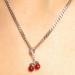 Oralgo's Stylish Star Necklace - Adjustable Collarbone Chain | Personalized Choker with Cherry & Flower Trailer - Perfect Gift! - Buy Online on GoSupps.com