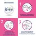 Veet Sugaring Sugar Paste with Argan Oil - Hair Removal for Smooth Skin | 5 x 250ml | Up to 4 Weeks Results - International Shipping Available - Buy Online on GoSupps.com