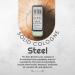 Steel Solid Cologne 0.75 oz - Natural Men's Cologne - Redefined men's fragrance Wax Cologne Steel Travel Size Cologne for men - Solid Cologne Men's Steel Scent (3/4 Ounce (Pack of 1) Steel) - Buy Online on GoSupps.com