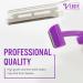 Dermaplaning Tools - Exfoliating Facial Razor for Men & Women - Skin Exfoliation & Hair Removal Blade - 4 Pack + Bonus Eyebrow Shaper - Buy Online on GoSupps.com