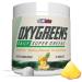 EHP Labs OxyGreens Super Greens Powder with Spirulina & Chlorella Prebiotic Fiber Probiotics & Digestive Enzymes Antioxidant Green Superfood Supplement - 15 Serves (Pineapple) Pineapple 15 Servings
