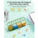 Monthly Pill Organizer - 30 Day Pill Box Once a Day Medicine Holder for Vitamins - Green Pill Case - Buy Online on GoSupps.com