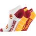USC Trojans No Show Socks 3 Pack - Red/Gold/White - Medium - Buy Online on GoSupps.com