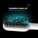 REVAMP Progloss Ceramic Straightening Brush - Salon Quality Hair Straightening Paddle Brush with Heated Bristles and Wide Plates for Professional Shine - Amazon Exclusive - Buy Online on GoSupps.com