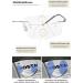 Lanomi Borderless Progressive Multifocal Reading Glasses - Anti-Blue Light Fashion Aid for Men & Women - Light Blue 1.5 Diopters - Buy Online on GoSupps.com
