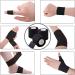 BQTQ 96 Rolls 2 Inch Self Adhesive Bandage Wrap Tape - Black Athletic Wraps for Wrist, Ankle, Swelling, Sprains - Buy Online on GoSupps.com