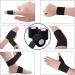BQTQ 120 Rolls Self Adhesive Bandage Wrap - 2 Inch Black Athletic Tape for Sports & Vet Use Ideal for Wrist & Ankle Sprains - Buy Online on GoSupps.com