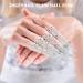 Shop SOLUSTRE 8Pcs Finger Lace Law Outfit for Women - Stylish Silver Costume & Accessories - Buy Online on GoSupps.com