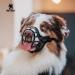 Oneigris Soft Muzzle for Dogs - Durable Adjustable Rubber Muzzle for Medium & Large Dogs | Prevents Barking & Biting (XXL) - Buy Online on GoSupps.com