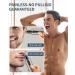 Painless Nose Hair Trimmer for Men 2023 | Dual Edge Blades, Waterproof & Powerful Motor | Grey Gold - Buy Online on GoSupps.com