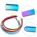 Duufin 30-Piece Colorful Plastic Headbands for Girls and Women - Thin Plain Headbands with Teeth - 0.8cm Width - Multicolored - Buy Online on GoSupps.com