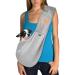 VRBabies dog carrier bag dog bag for small dogs pet with adjustable wide straps (breathable mesh light gray1) Breathable mesh light gray1