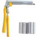 TsoLay Type M Nail Ring Pliers Type M Nail Ring Pliers Type M Nail Ring Pliers Thickened for Manual Tying (M Nail +600Clips) - Buy Online on GoSupps.com