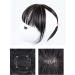 Bangs Clip in Bangs Front Synthetic 3D Air Fringe Bangs Clip in Bang Hair Extensions Straight Synthetic Hairpiece Soft Natural Hair Accessories For Women Girl for Women Curved Bangs for Daily Wear ( 1 PC C-4(2M30) - Buy Online on GoSupps.com