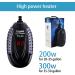 FREESEA 200W/300W Aquarium Fish Tank Heater - Submersible Betta Heater with Adjustable Temperature Display for Saltwater & Freshwater Tanks - Buy Online on GoSupps.com