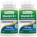 Best Naturals Vitamin B1 as Thiamine Mononitrate 100 mg 120 Tablets (120 Count (Pack of 2))