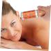 Beaupretty Moxa Stick Holder - 5pcs Moxibustion Burner for Body & Face Massage | Chinese Traditional Tool | 15x4.5cm - Buy Online on GoSupps.com