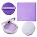 Opilroyn Finishing Powder Makeup Lavender Makeup Setting Cream Waterproof and Natural Nude Makeup Long-Lasting Purple Powder Daily Use Cosmetic Control Powder