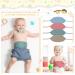 Vabean 8 Pcs Baby Newborn Belly Wrap Adjustable Muslin Cotton Umbilical Cord Cover | Navel Belt for Boys & Girls | Ideal Gift for Infants (0-12 Months - Buy Online on GoSupps.com