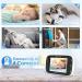 Hello Baby Monitor with Camera and Audio, LCD Display Video Baby Monitor - No WiFi, Infrared Night Vision, Temperature Screen, Lullaby, Two-Way Audio and VOX Mode (HB66) - Buy Online on GoSupps.com