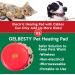 Reusable Pet Heating Pad - Microwave Safe Cat, Rabbit, Hamster, Guinea Pig Bed Warmer - Waterproof Gel Heat Disk for Newborn Kitten, Puppy Snuggle - Buy Online on GoSupps.com