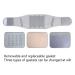 Abdominal Compression Garment - High Elastic Breathable Waist Support Brace for Men & Women | 45.3in Magnet Waist Belt - International Shipping Available - Buy Online on GoSupps.com