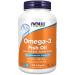 NOW Foods Supplements Omega-3 180 EPA / 120 DHA Enteric Coated Cardiovascular Support* 180 Softgels 180 Count (Pack of 1)