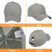 Livacasa Women's Ponytail Baseball Cap - Stylish Sun Protection Hat in Gray - Buy Online on GoSupps.com