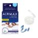 AIRMAX Nasal Dilator for Better Sleep Natural Comfortable Anti Snoring Device Solution for Maximum Airflow and Easier Breathing (Small - Blue)