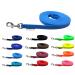 Drag line for dogs Biothane dog leash medium / large dogs width 16mm / 3m / 5m / 10m / 15m (12m without hand loop light blue) 12m without hand loop light blue