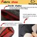 Elbow Compression Braces Sleeves for Tennis & Golfer's Elbow | Relief for Tendonitis & Arthritis - X-Large Red-Black Pair - Buy Online on GoSupps.com
