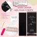20Pcs Semi Cured Gel Nail Strips French Gel Nail Art Stickers Long-Lasting Waterproof Gel Polish Nail Wraps for Women Girls Nail Decoration Includes 2 Prep Pads Nail File & Wooden Stick (Red Dot) - Buy Online on GoSupps.com