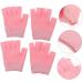 Healeved 4 Pairs Gel Gloves Fingerless Women Moisturizing Gloves Hand Moisturizer Gloves Hand Moisturising Gloves Cotton Moisturising Gloves for Knitting Miss Skin Care Pink Cosmetic - Buy Online on GoSupps.com