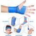 Buy Blue Pre Wrap Tape - 3 Rolls of Athletic Foam Underwrap for Hair & Sports | International Shipping Available - Buy Online on GoSupps.com