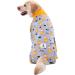Bt B r Big Dog Clothing - Elastic Anti-Licking Pet Onesie Pajamas for Medium & Large Dogs (6XL Gray Giraffe) | Joint Protection & Wound Care - Buy Online on GoSupps.com