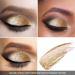 Anglicolor Eyeshadow Glitter Eyeshadow Shimmer Eye Shadow Liquid Eyeshadow Glitter Liquid Eye Shadow Sparkling Eye Makeup Tool Best Gift For Women Girls (01#Light gold) - Buy Online on GoSupps.com