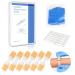 Wound Closure Strip  Sterile First Aid Kit  Zip and Stitch Suture-Free  Adhesive Stitch Emergency Close Wound Device  Flexible Fabric Adhesive Bandages for Wound Care & First Aid Skin Injury (6 pcs)