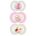 MAM Original Day & Night Baby Pacifier, Nipple Shape Helps Promote Healthy Oral Development, Glows in The Dark, 3 Pack, 16+ Months, Girl,3 Count (Pack of 1)