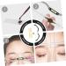 FRCOLOR 2pcs Bow Eyebrow Ruler Metal Dies Eyebrow Shaping Kit with Stencils Stainless Steel Eyebrow Ruler - Buy Online on GoSupps.com