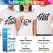 Sublimation Spray for Cotton Shirts - 150 ml | Quick Drying Sublimation Coating | Superior Adhesion for All Fabrics | 1 Step Process for Brighter Colors - Buy Online on GoSupps.com
