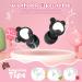 Kids Ear Plugs 2 Pairs | Reusable Silicone Noise Cancelling Earplugs for Ages 6-12 | Ear Protection for Concerts Flying & School (Black & Blue - Buy Online on GoSupps.com