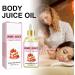 New Strawberry Shortcake Body Juice Oil | Earth Berry Essence Care | Women's Fruit Massage Oil - Buy Online on GoSupps.com