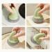 Pot Cleaning Brush - Shark Handle Cleaning Scrubber - Compact Design Dishwashing Brush for Cookware Kitchen Stove Oven Interior and Sink Corner Green - Buy Online on GoSupps.com
