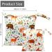 HENGBIRD Wet Bag 2pcs - Reusable Waterproof Nappy Organizer for Baby | Ideal for Daycare, Travel, and Beach - Buy Online on GoSupps.com