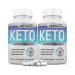 (2 Pack) Ketogenix Keto Pills 1275MG New & Improved Formula Contains Apple Cider Vinegar Extra Virgin Olive Oil Powder Green Tea Leaf 120 Capsules 30 Count (Pack of 2)