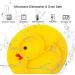 Linowos Silicone Divided Toddler Plates  Portable Non Slip Suction Plates for Children Babies and Kids BPA Free Baby Dinner Plate (Duck-Yellow) 1 01Duck-Yellow - Buy Online on GoSupps.com