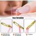 24 Pcs Self Threading Needles for Hand Sewing with Wooden Case - YAWALL - Buy Online on GoSupps.com