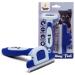 Thunderpaw's professional fur care tool de-shedding brush for pets D-Shedz for dogs or cats with a short or long fur for small medium and large races (blue)