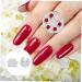 Lot de 2 Palettes de Bagues pour Nail Art Assiettes Rondes et Pied de Pouce Plateau de M lange pour Vernis Ongles et Pigments Accessoires Professionnels et Personnels - Buy Online on GoSupps.com