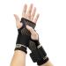Copper Wrist Compression Sleeves (1 Pair) for Carpal Tunnel and Pain Relief Treatment Wrist Support for Arthritis Tendonitis Sprains Workout.Breathable and Sweat-Absorbing double MT Double Black M